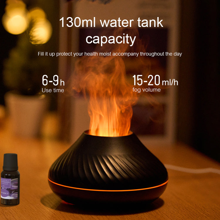 Newest RGB Flame Aroma Diffuser Flame Humidifier - MIKASO HOME