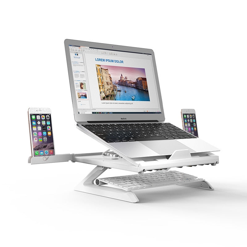 Notebook stand multifunctional folding lifting computer stand - MIKASO HOME